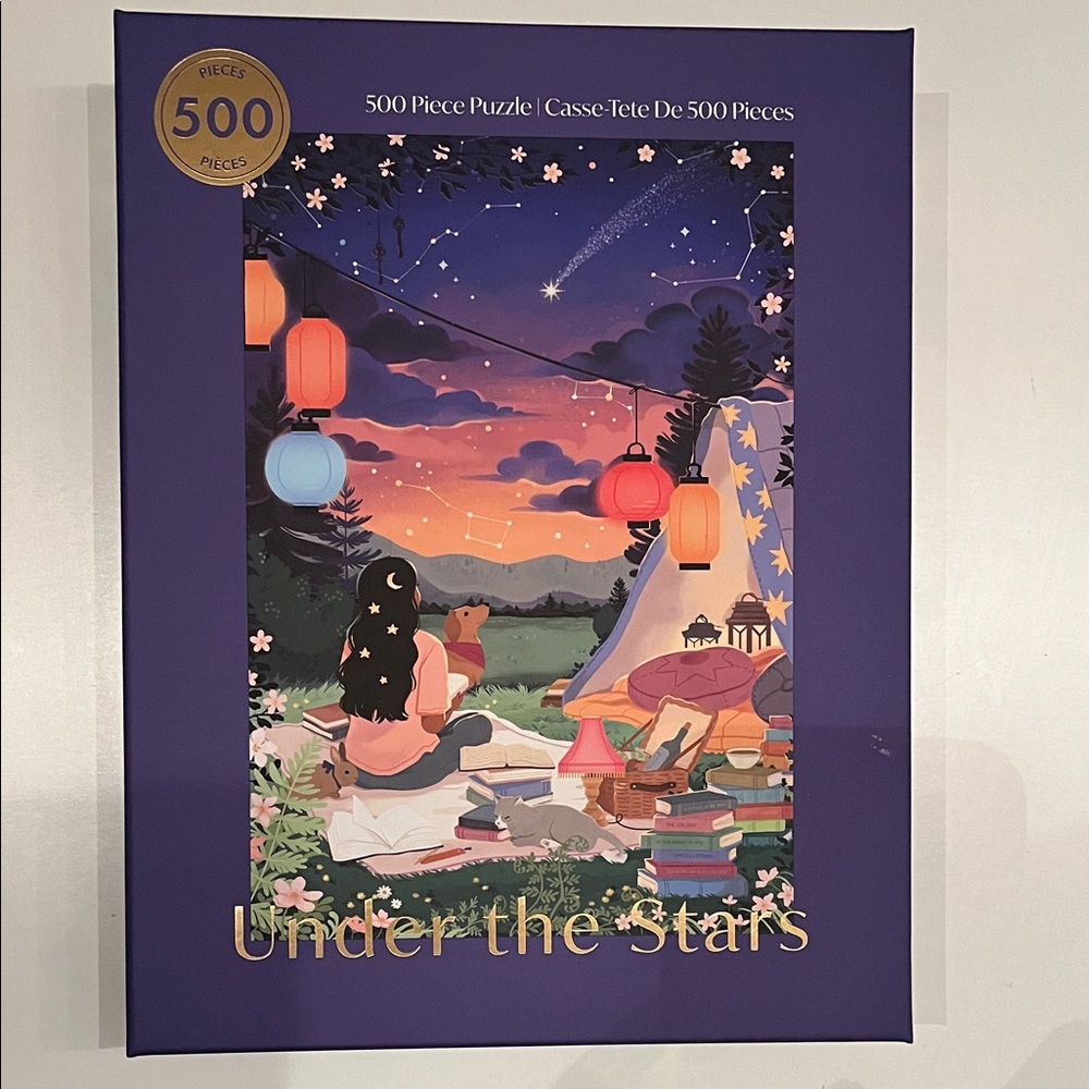 Indigo 'Under the Stars' Puzzle - Purple and Multicolor